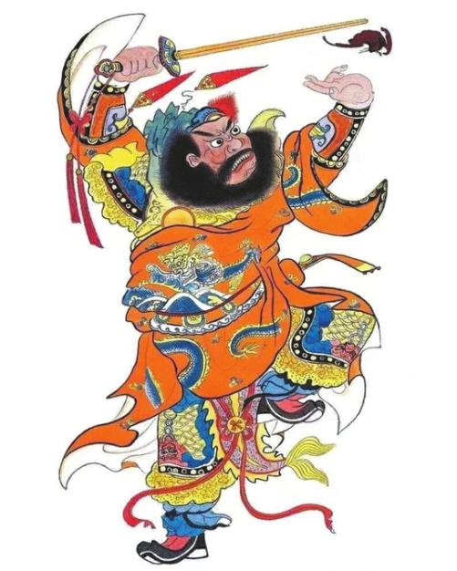 门神钟馗.