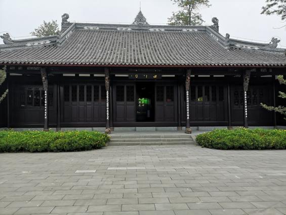 新建后的吉祥寺大殿.